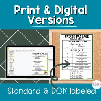 4th-5th Grade Paired Passages BIG BUNDLE: Argumentative & Informational Writing - Image 3