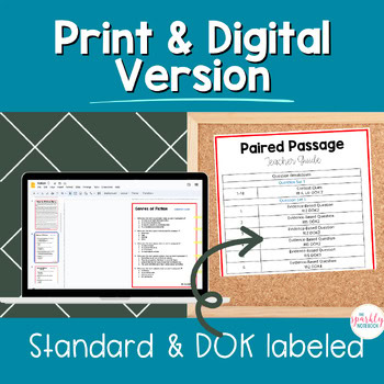 Informational Paired Text Passages DIFFERENTIATED BUNDLE: Writing Fiction - Image 3
