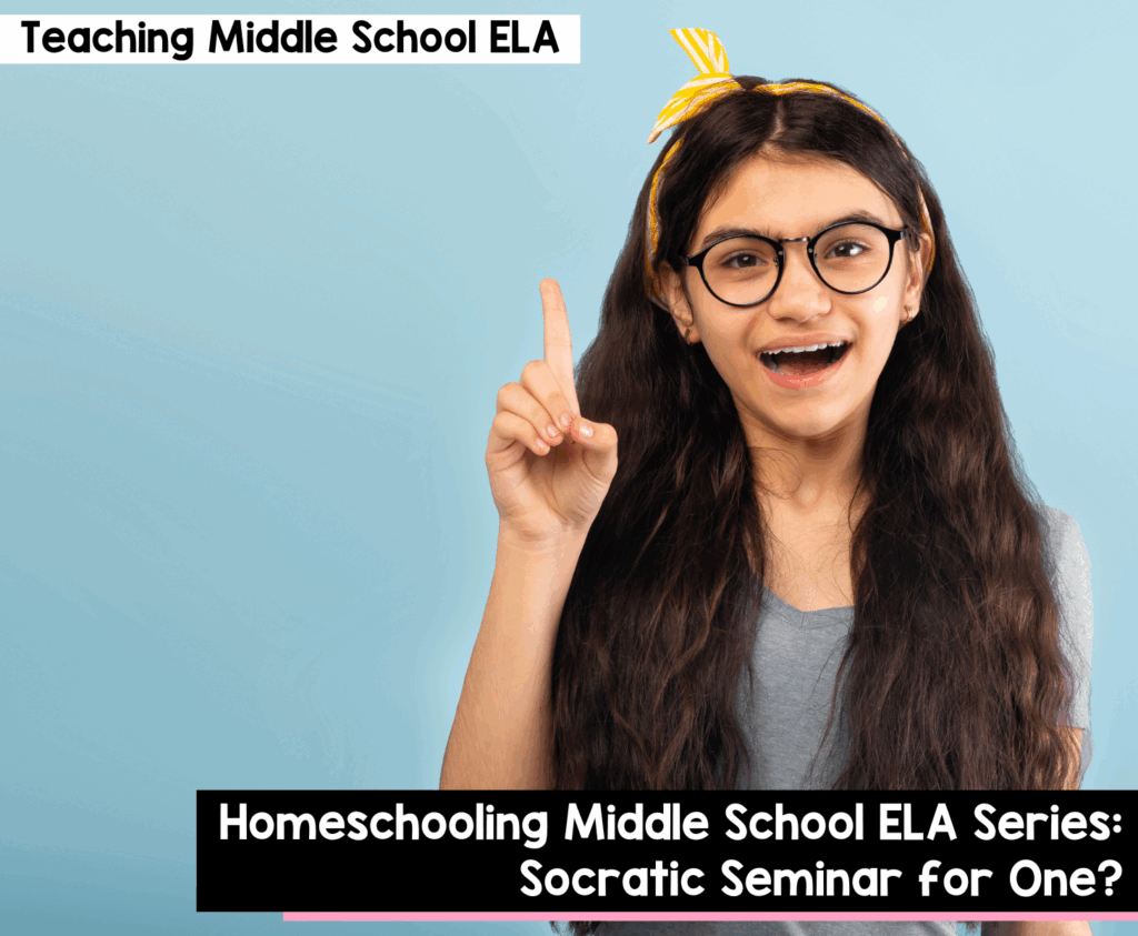 Homeschool Teacher Series – Socratic Seminar for One How Does That Work
