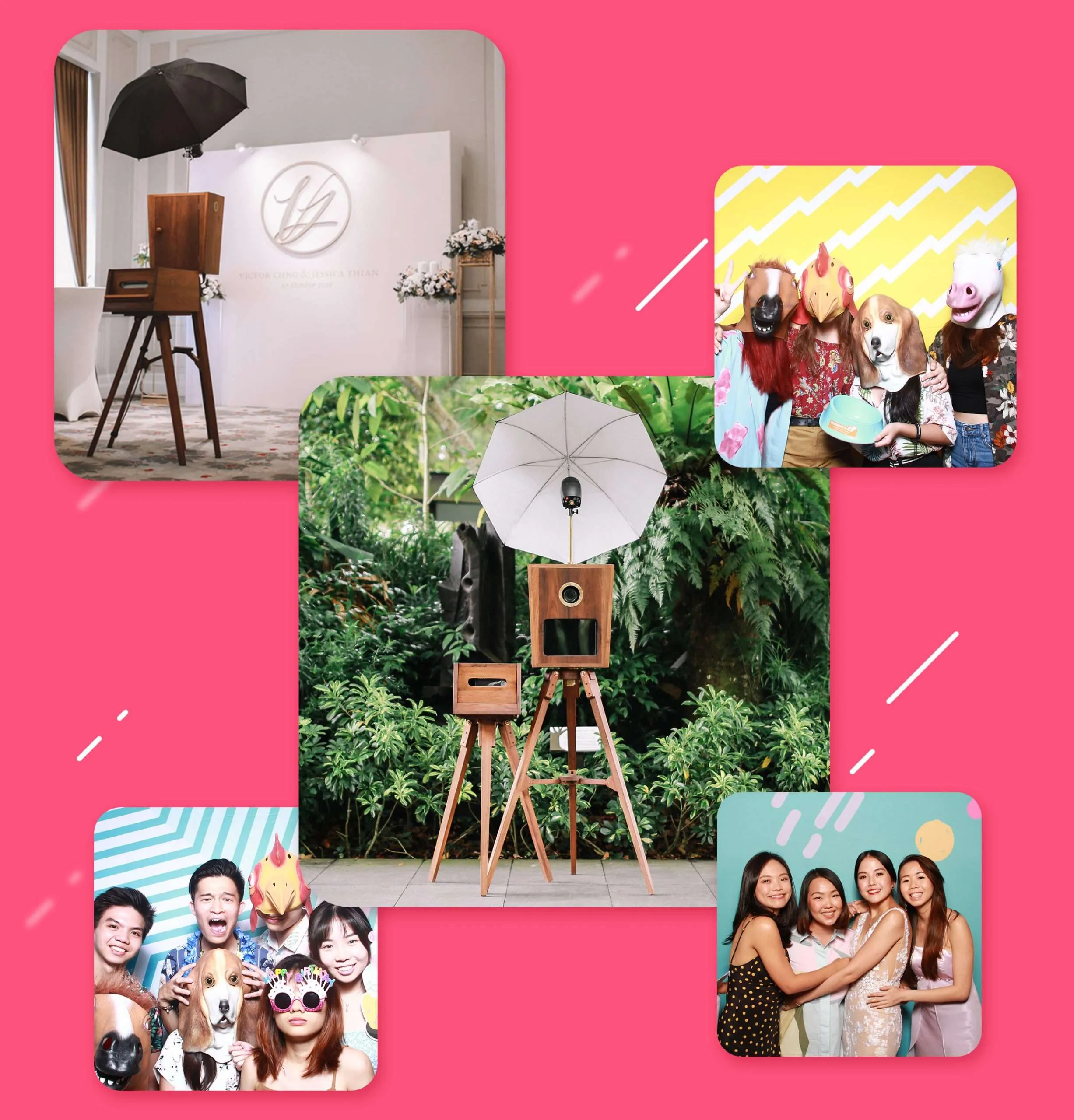 Singapore Vintage Photo Booth for Weddings