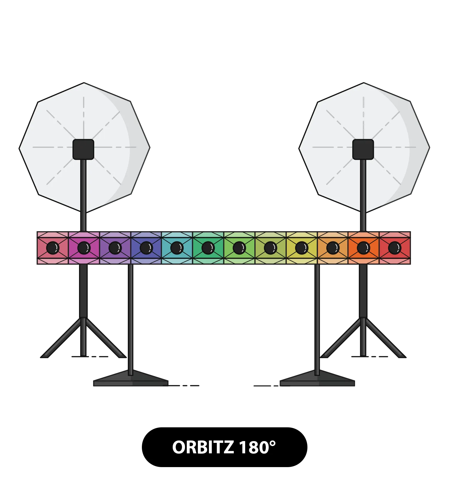 The Orbitz - 180 Bullet Time-Stop Booth