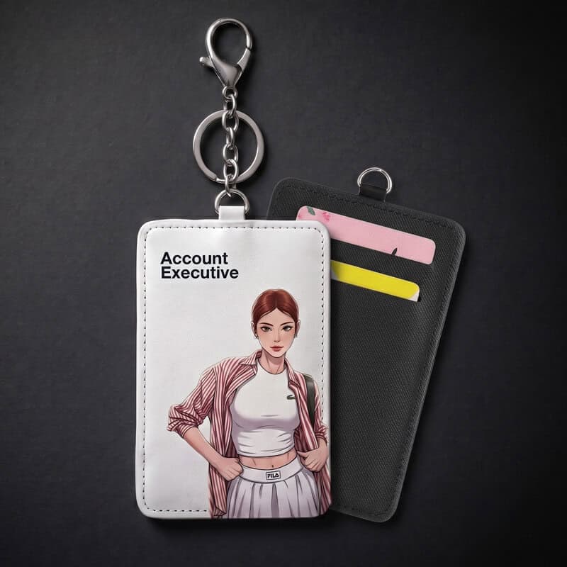 Card Holder Live Printing Booth