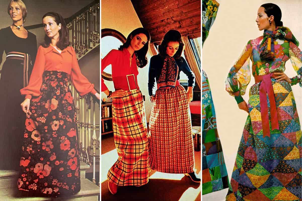 Hostess Dress and Hostess Gown 1970