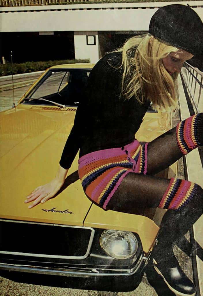Crocheted Hot Pants