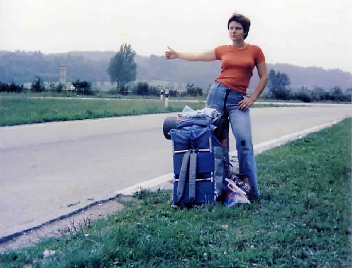 Hitchhiking in the 1970s