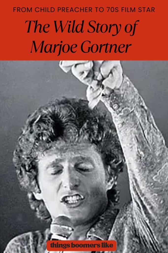 Marjoe Gortner - his wild story Pintrest pin
