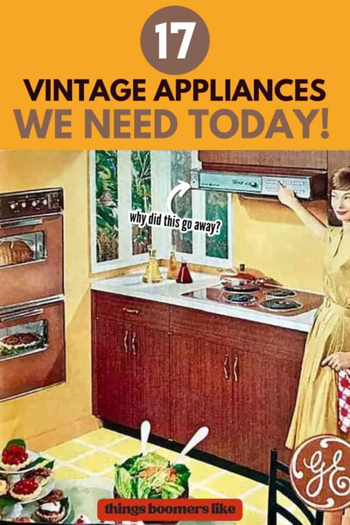 Vintage Appliances We Need Today Pinterest Pin