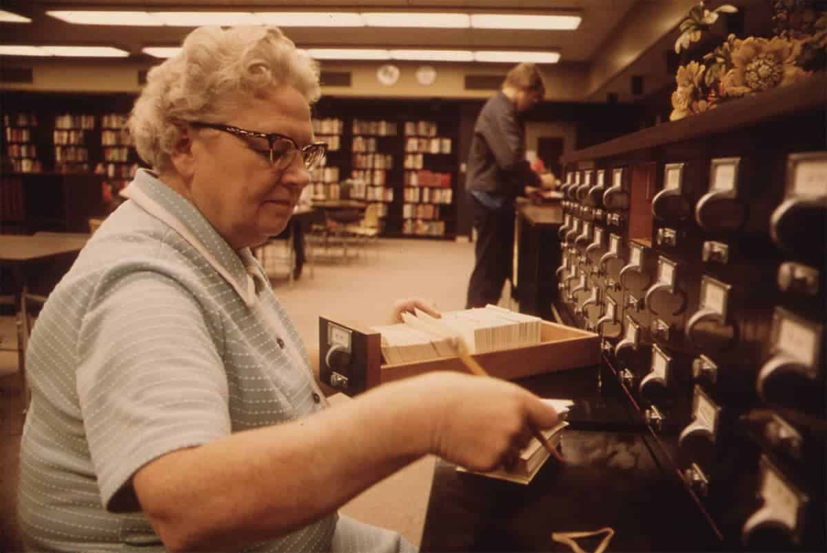 Using a Card Catalog