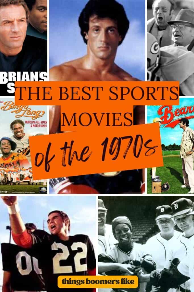 The Best sports movies of the 1970s Pinterest Pin