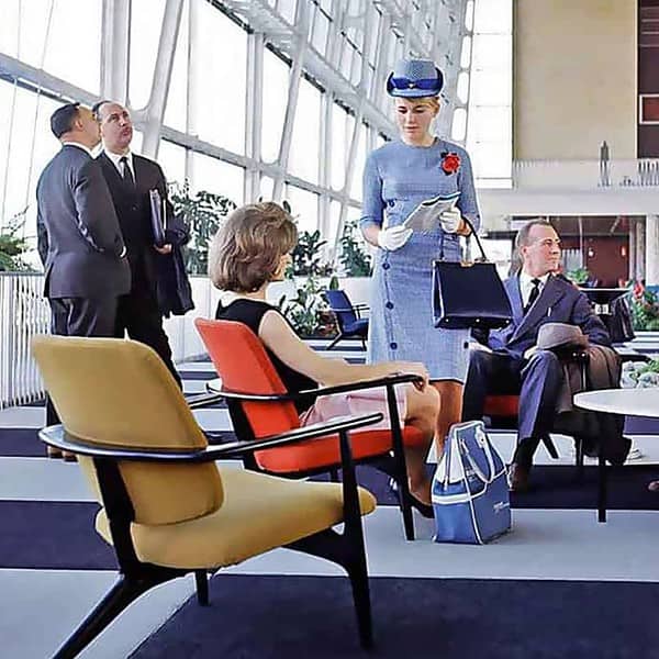 The Golden Age of Air Travel Heading