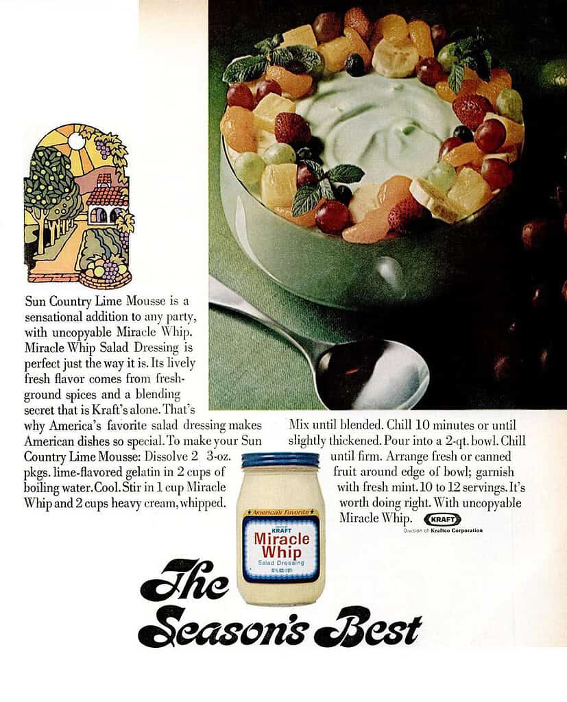 Miracle Whip Recipe - Lime Mouse