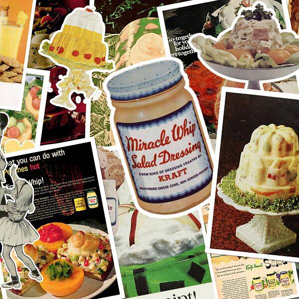 Vintage Miracle Whip Recipes Heading