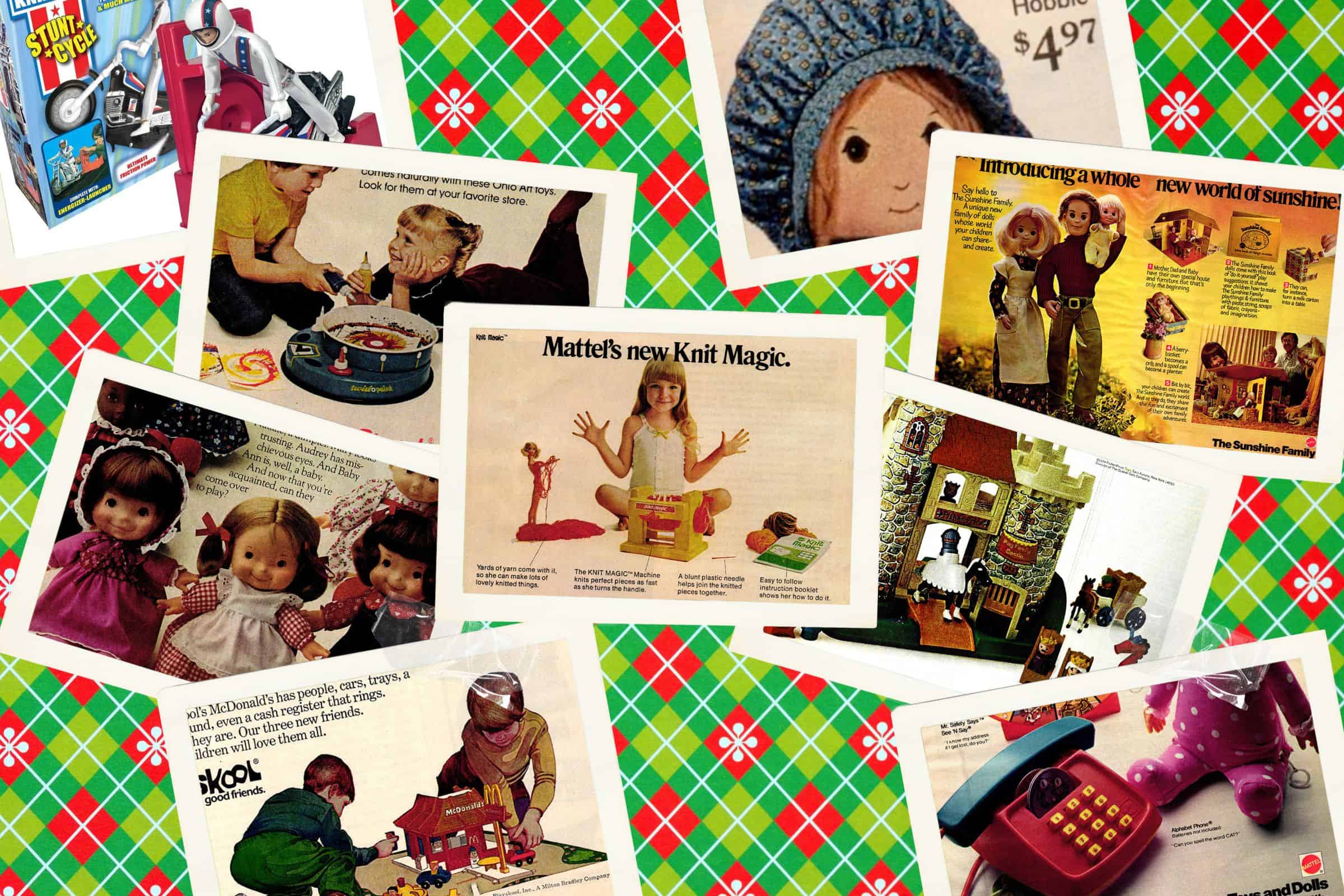 Popular toys in 1974