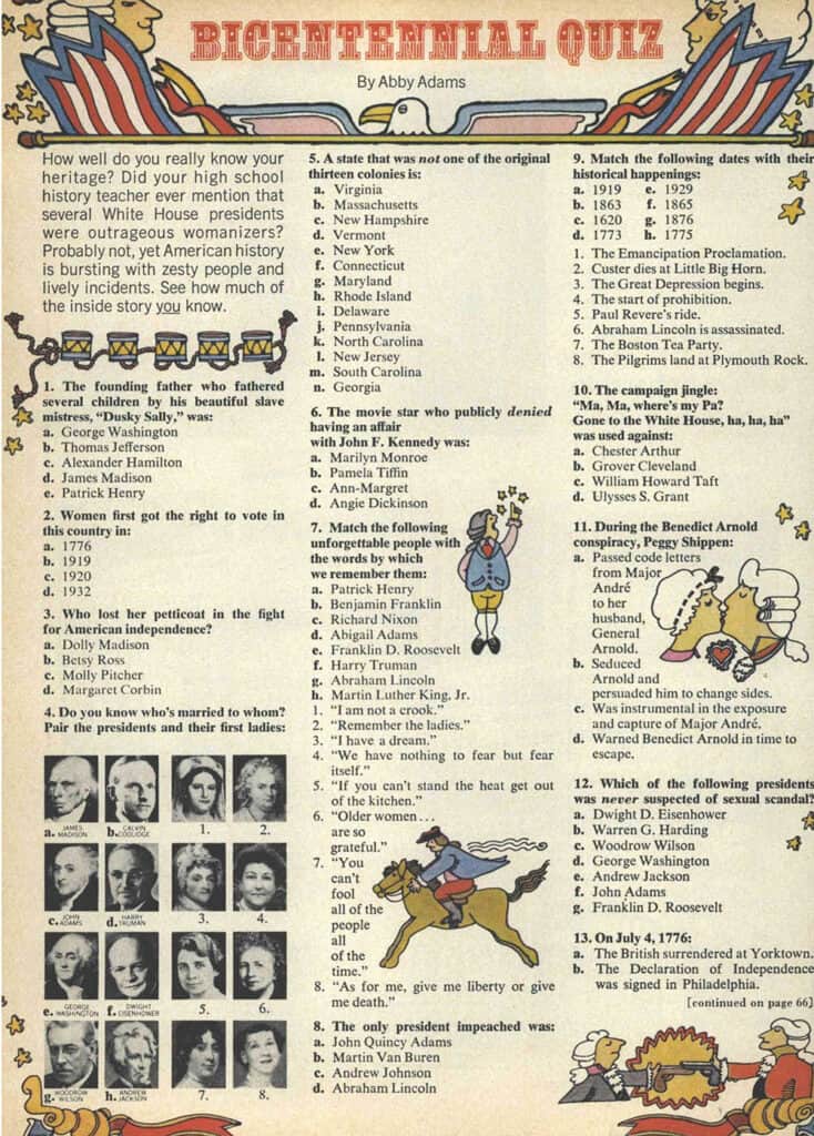 USA Bicentennial Cosmo Quic