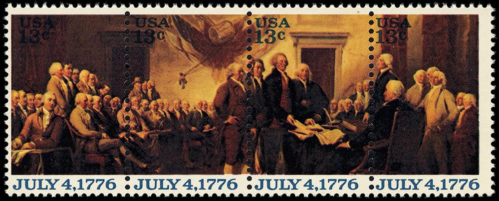 US Bicentennial Commerative Stamp