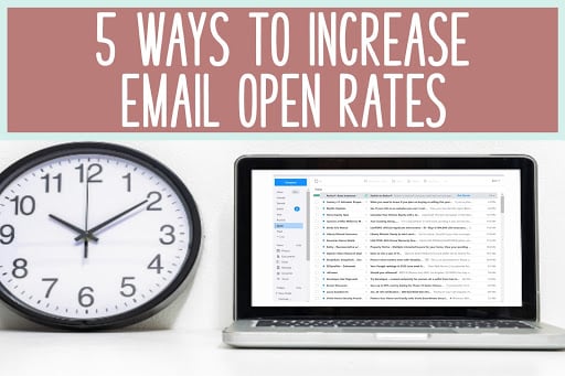 Increase email open rates