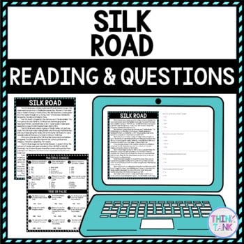 Silk Road DIGITAL Reading Passage & Questions Self Grading