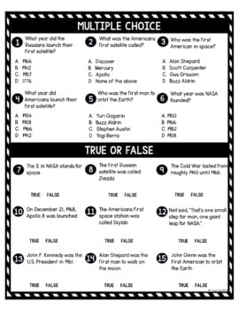 Space Race DIGITAL Reading Passage & Questions Self Grading - Image 4