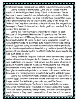 Middle Kingdom DIGITAL Reading Passage & Questions Self Grading - Image 3