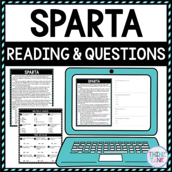 Sparta DIGITAL Reading Passage & Questions Self Grading