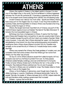 Athens DIGITAL Reading Passage & Questions Self Grading - Image 2