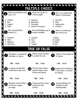 Athens DIGITAL Reading Passage & Questions Self Grading - Image 4