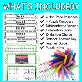 Christmas, Hanukkah & Kwanzaa ESCAPE ROOM - December - Reading Comprehension - Image 3