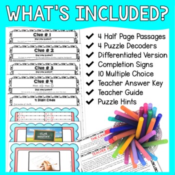 Test Taking Strategies ESCAPE ROOM - Test Prep - ALL subjects - Reading Passages - Image 2