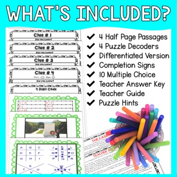 Veterans Day Escape Room - Reading Comprehension - November Activity - Image 3