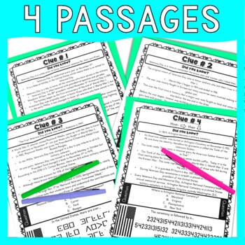 Veterans Day Escape Room - Reading Comprehension - November Activity - Image 4