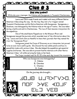 Westward Expansion ESCAPE ROOMS BUNDLE - Reading Comprehension - Image 3