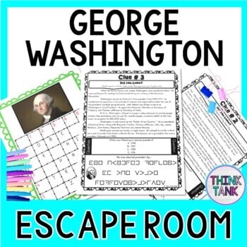 George Washington ESCAPE ROOM: President's Day | Revolutionary War