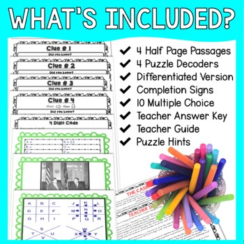 Vietnam War PUZZLE STATIONS - Reading Comprehension - Image 2