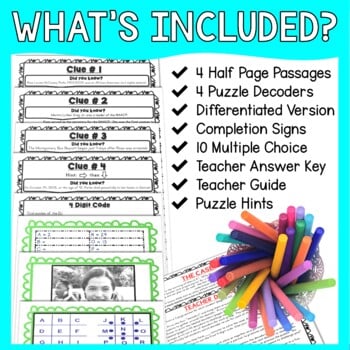Rosa Parks PUZZLE STATIONS: Black History Month and Civil Rights Movement - Image 3