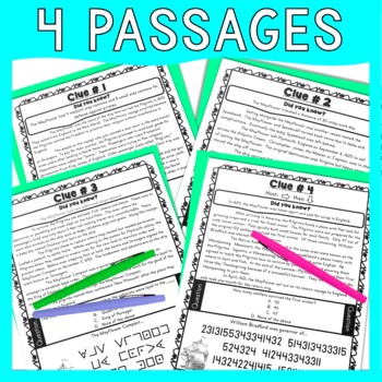 Mayflower ESCAPE ROOM: Mayflower Compact - Pilgrims - Print & Go! - Image 4