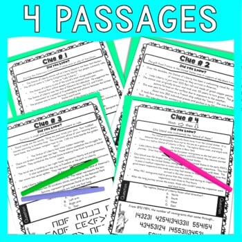 Statue of Liberty ESCAPE ROOM - Reading Comprehension - World Landmarks - Image 4
