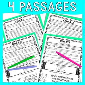 Legislative Branch ESCAPE ROOM: Congress, U.S. Constitution - Image 4