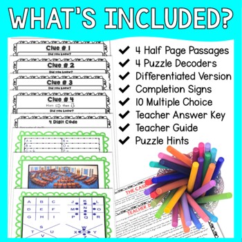 Branches of Government Escape Rooms BUNDLE - Reading Comprehension - Civics - Image 2