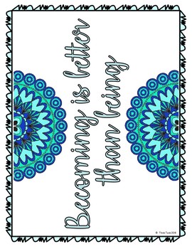 Growth Mindset Doodle Coloring Pages - Image 4