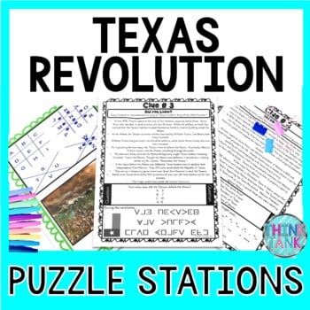 Texas Revolution Escape Room - Reading Passages - Alamo