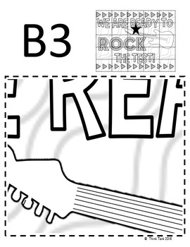 Test Prep Collaborative Poster - Team Work - Test Motivation - Bulletin Board - Image 2