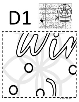 Christmas - Holiday Collaborative Poster! Winter Wonderland- Team Work Activity - Image 4