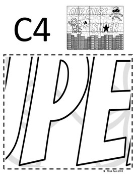 Superhero Collaborative Poster! Team Work - Our Class is SUPER - Image 4