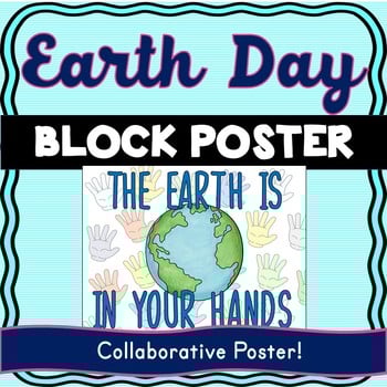 Earth Day Collaborative Poster! - Team Work Activity - Earth is in your hands