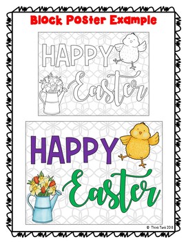 Easter Collaborative Poster! - Team Work Activity - Image 2