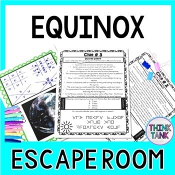 Equinox ESCAPE ROOM - Reading Comprehension - Autumnal and Vernal