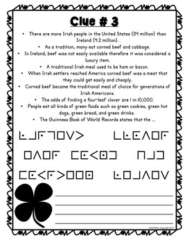 St. Patrick's Day Escape Room and Collaborative Poster BUNDLE! - Image 2