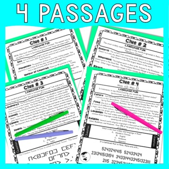 Asia ESCAPE ROOM! Continents - World Geography - NO PREP, PRINT & GO! - Image 4