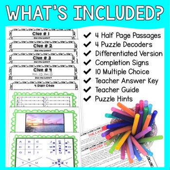 United States ESCAPE ROOM! America and Geography - USA - NO PREP, PRINT & GO! - Image 2