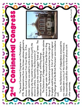 Declaration of Independence Scavenger Hunt - Reading Comprehension Stations - Image 2